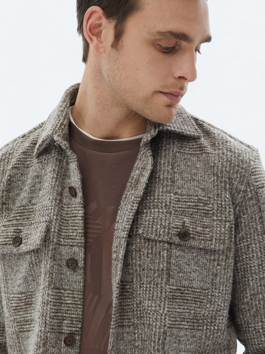 Brown Overshirt - 5