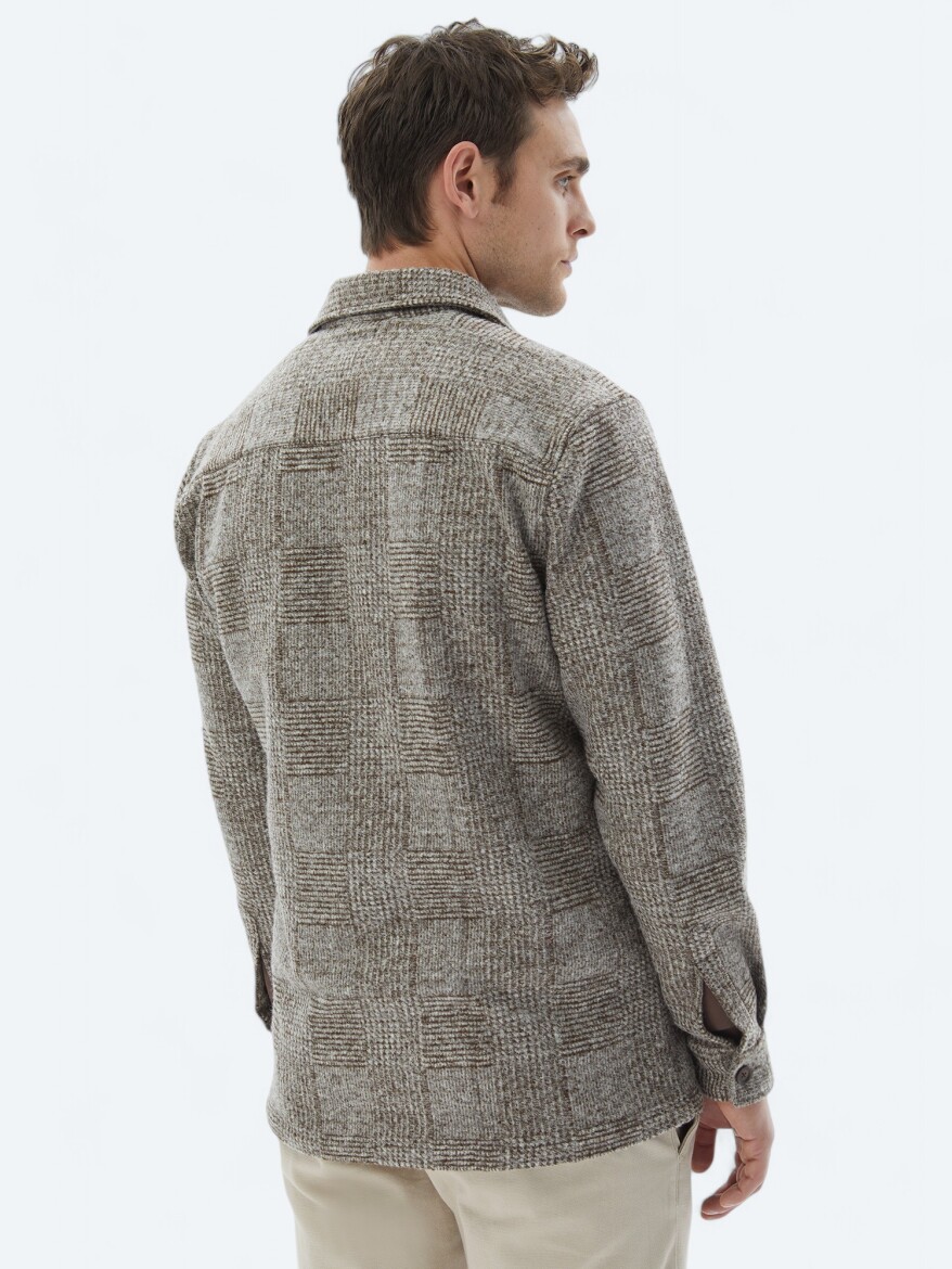 Brown Overshirt - 6