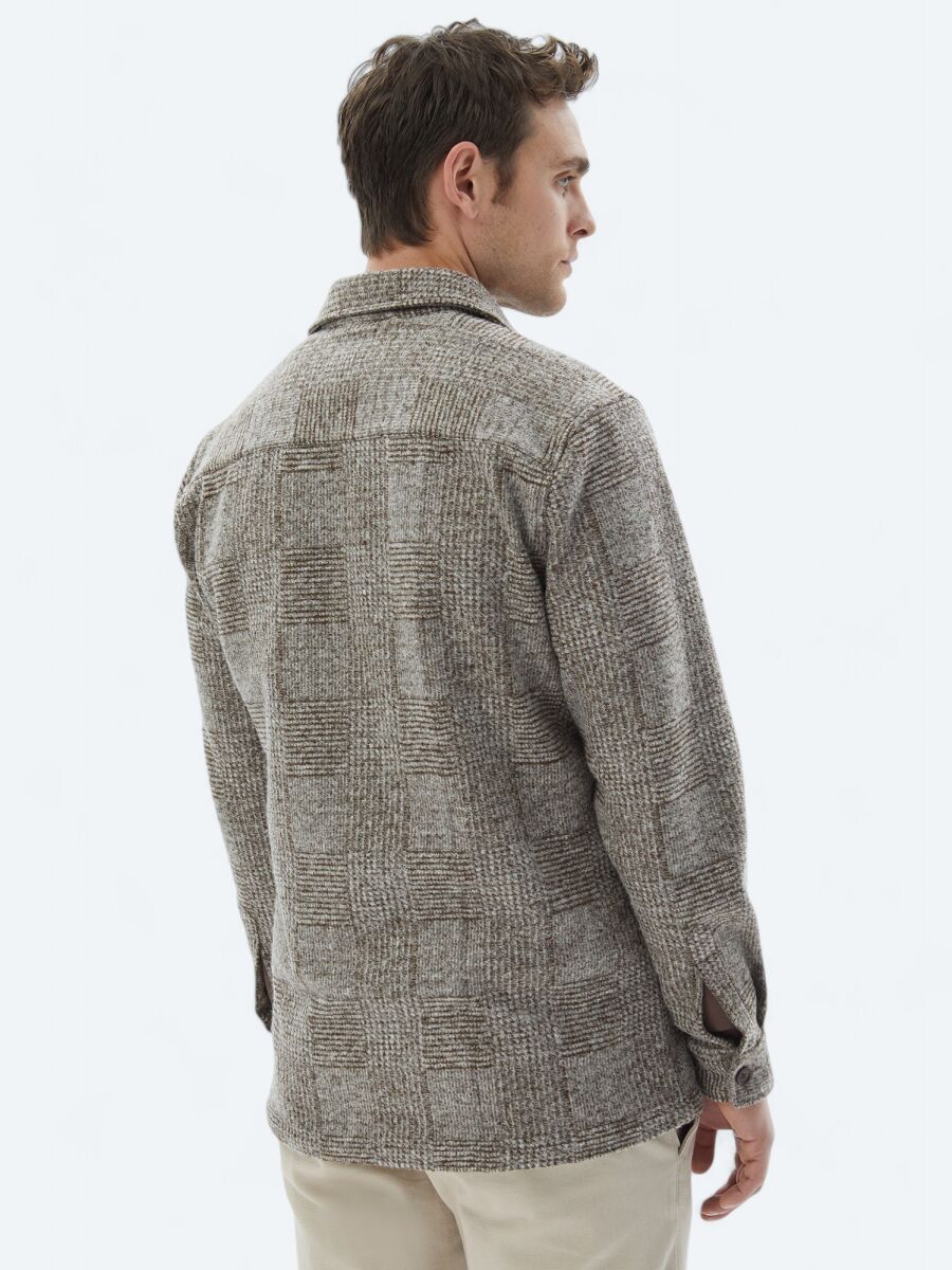 Brown Overshirt - 6