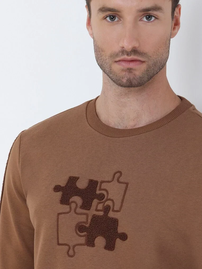Buff Crew Neck Sweatshirt - 1