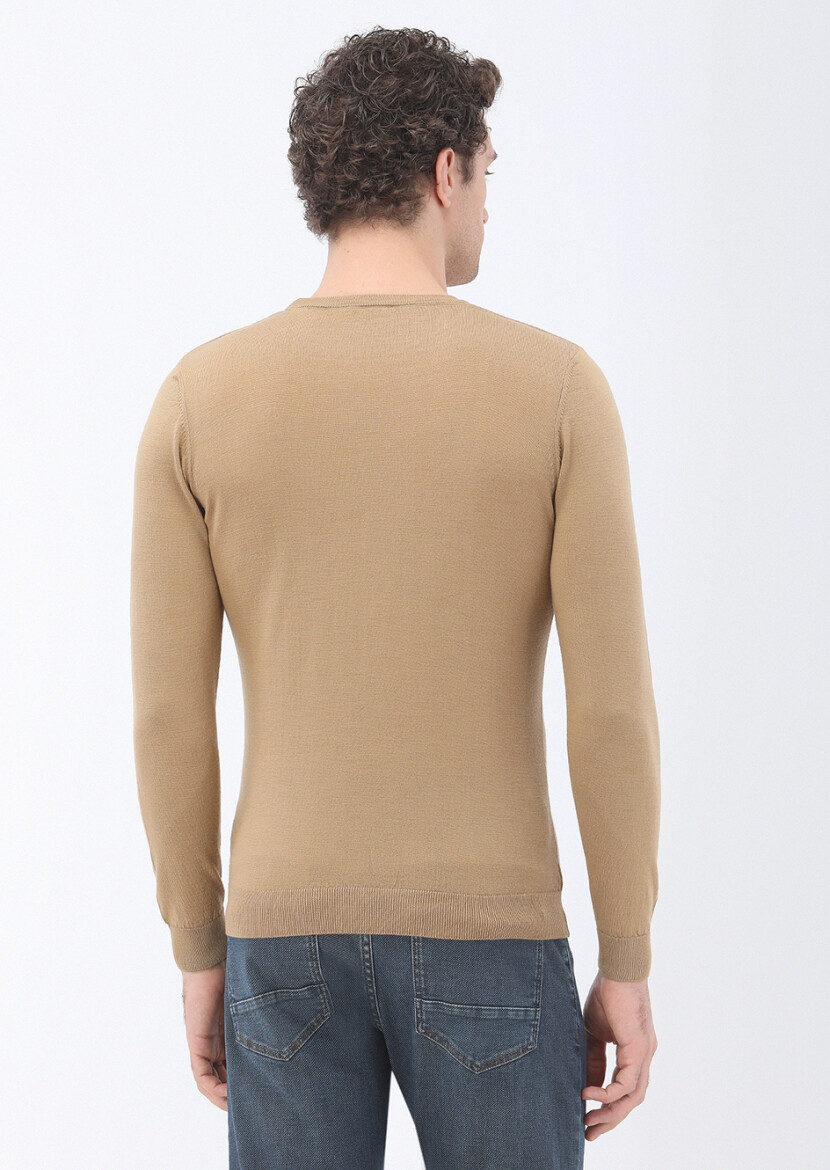 Buff Knitwear Sweatshirt - 5