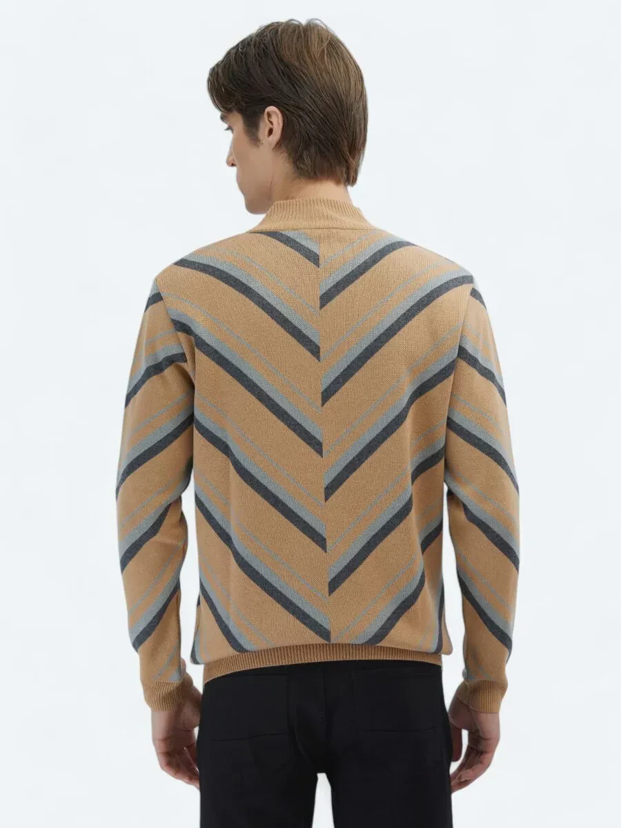 Buff Knitwear Sweatshirt - 7