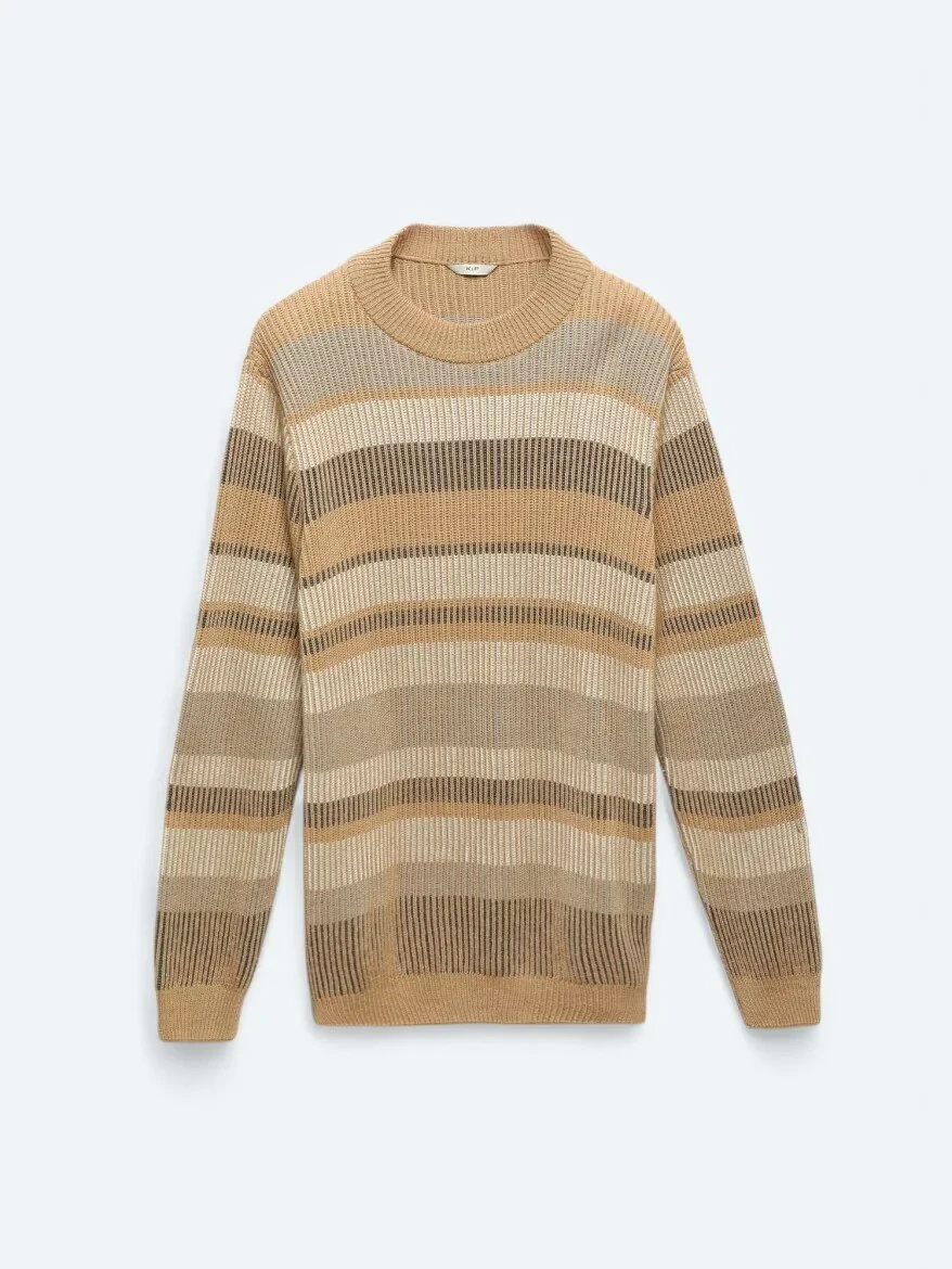 Buff Knitwear Sweatshirt - 8
