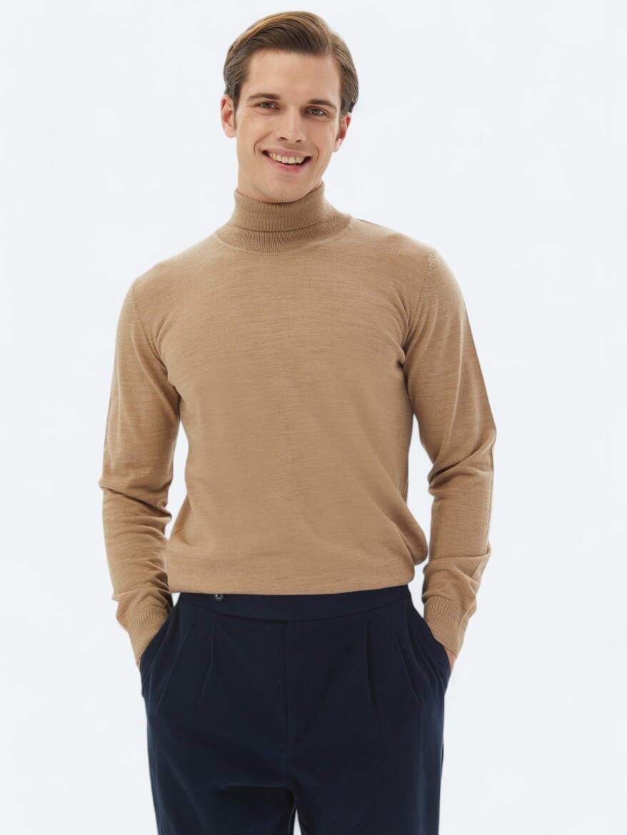 Buff Knitwear Sweatshirt - KİP