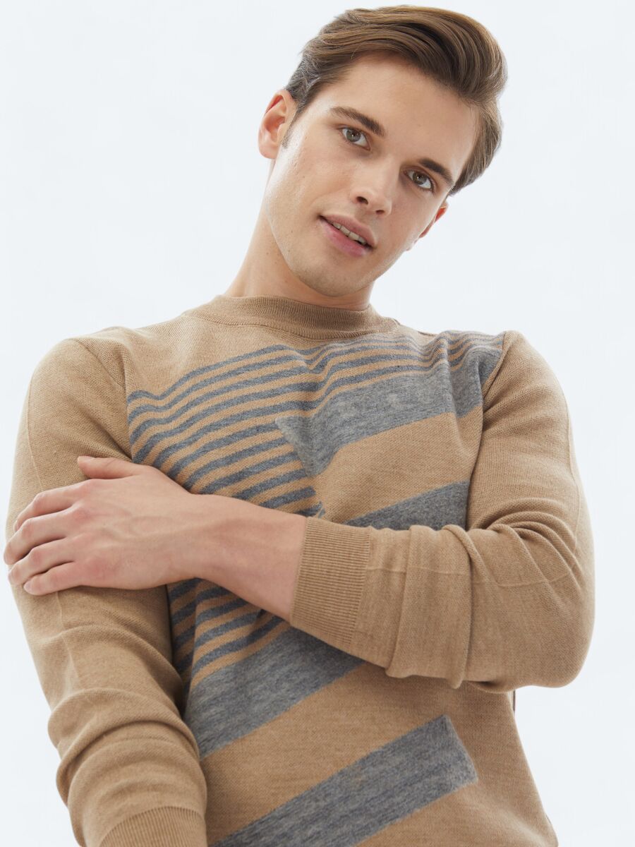 Buff Knitwear Sweatshirt - 4
