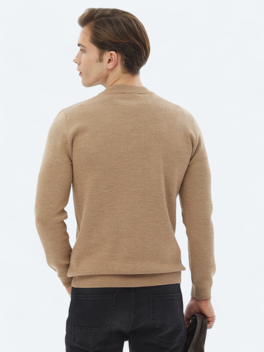 Buff Knitwear Sweatshirt - 6