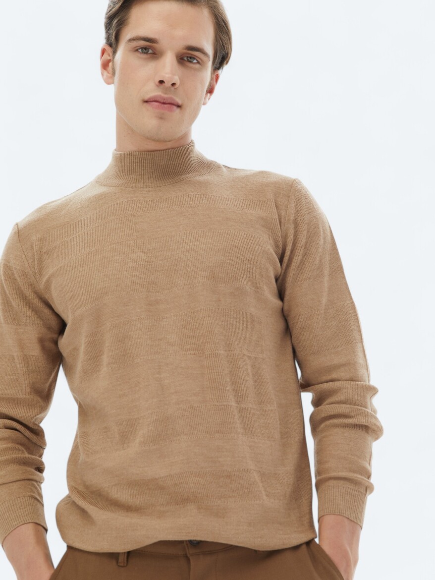 Buff Knitwear Sweatshirt 