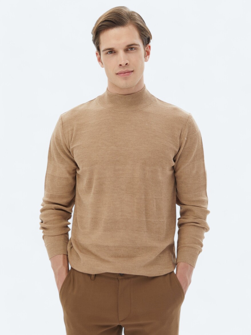 Buff Knitwear Sweatshirt - 3
