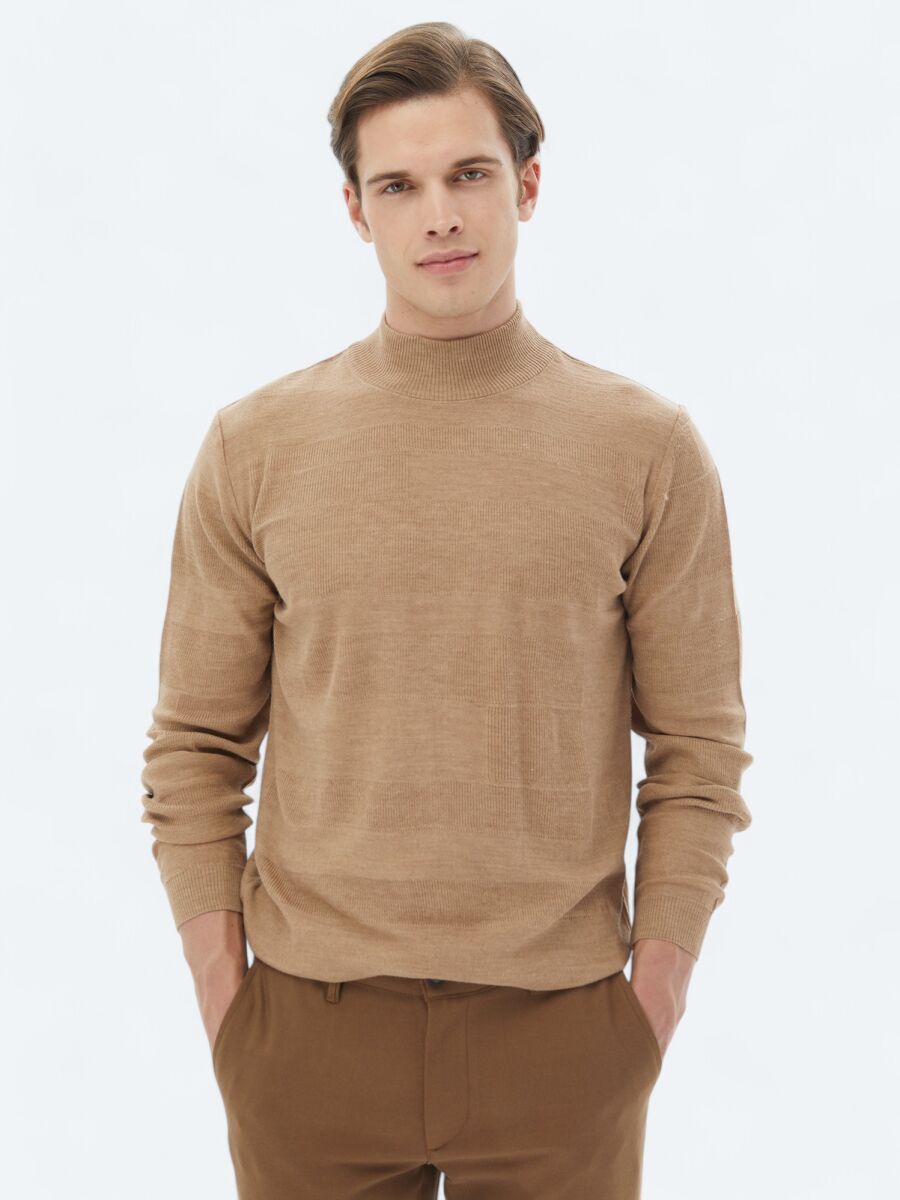 Buff Knitwear Sweatshirt - 3