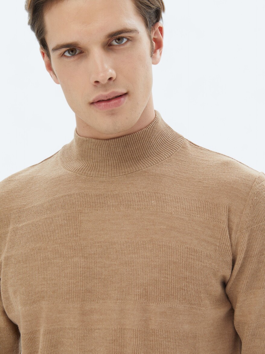 Buff Knitwear Sweatshirt - 4
