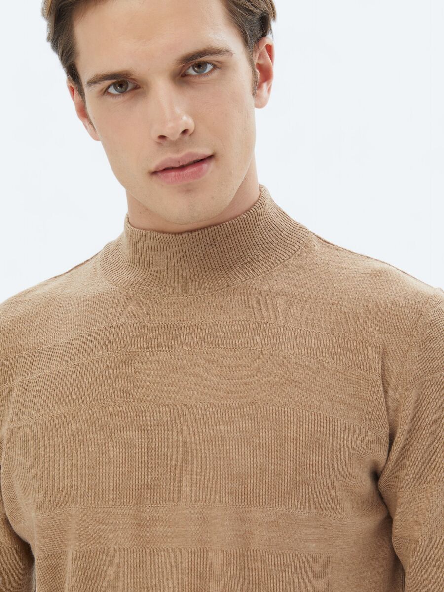 Buff Knitwear Sweatshirt - 4