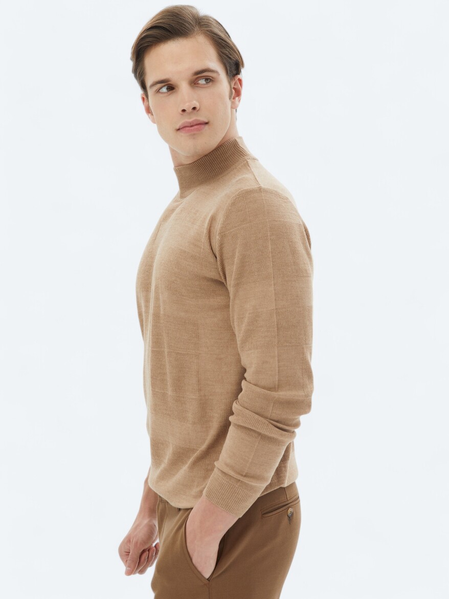 Buff Knitwear Sweatshirt - 5
