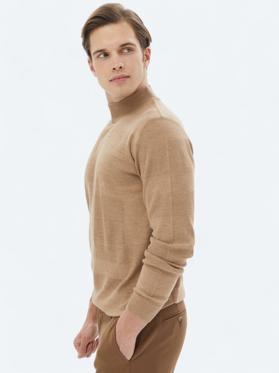 Buff Knitwear Sweatshirt - 5