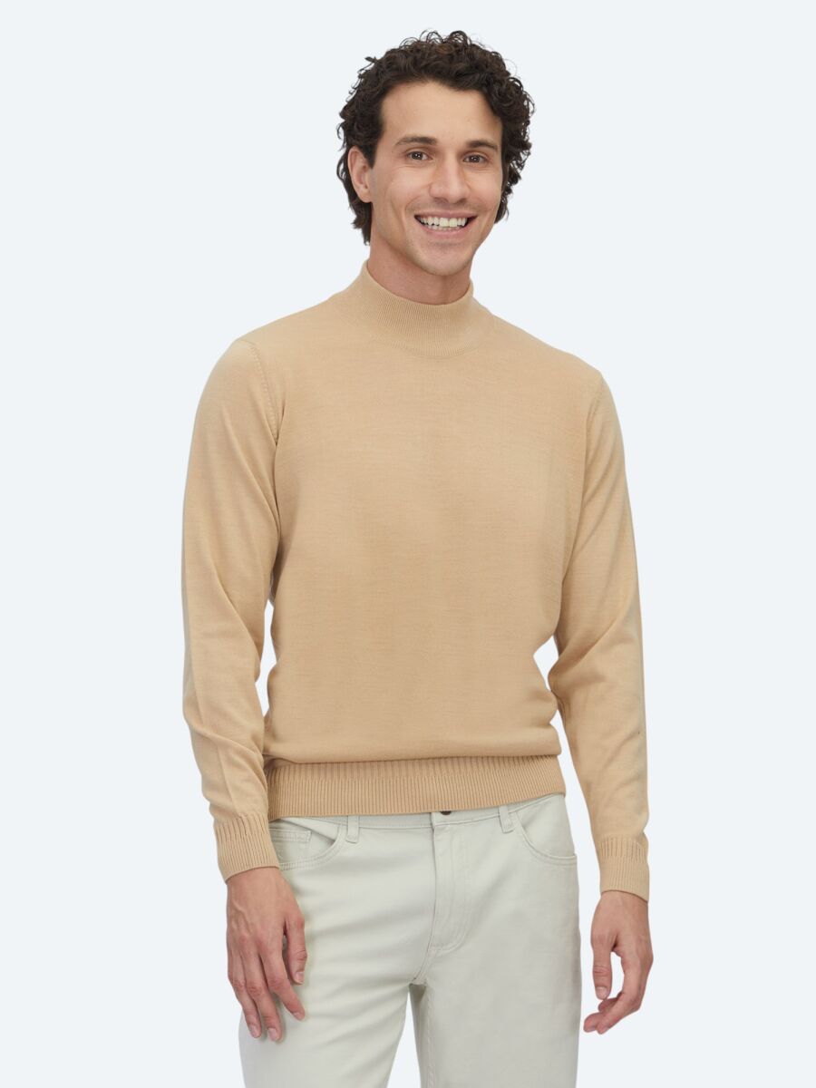 Buff Knitwear Sweatshirt - 1