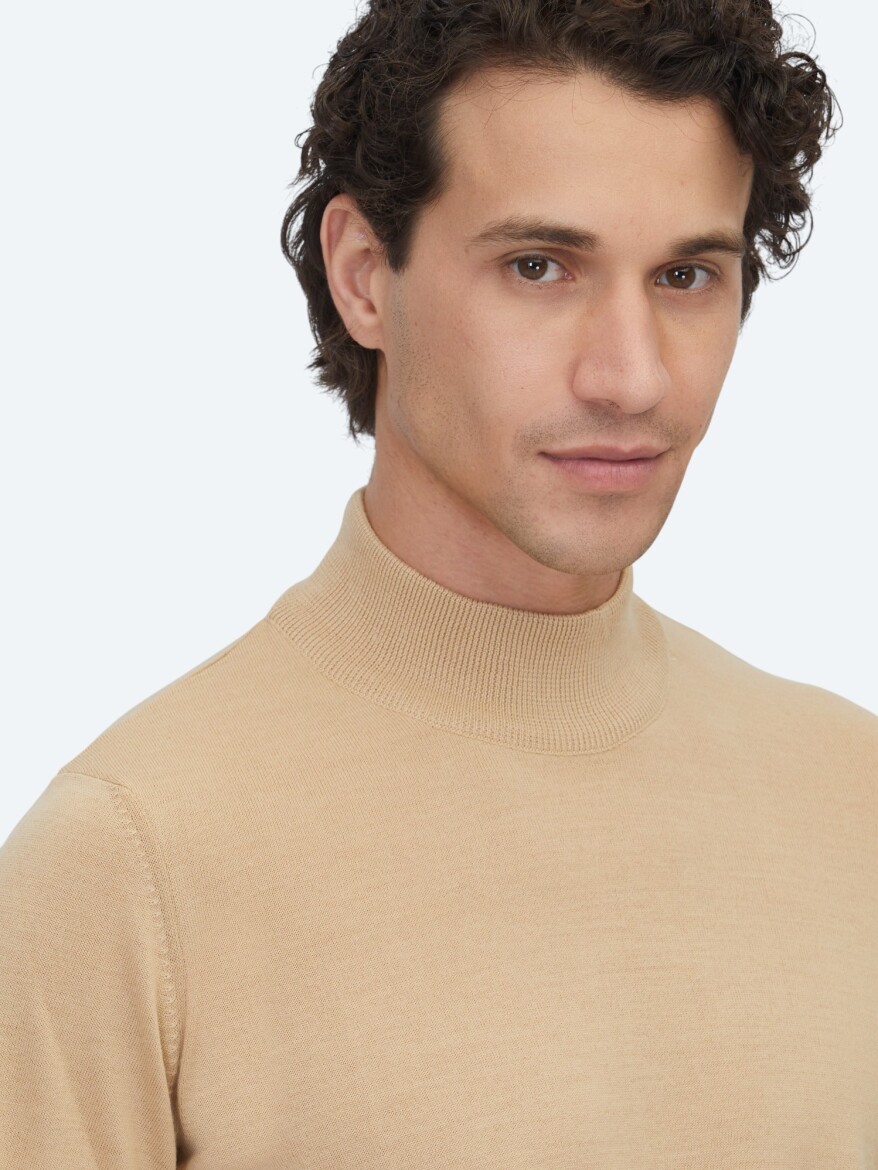 Buff Knitwear Sweatshirt - 3