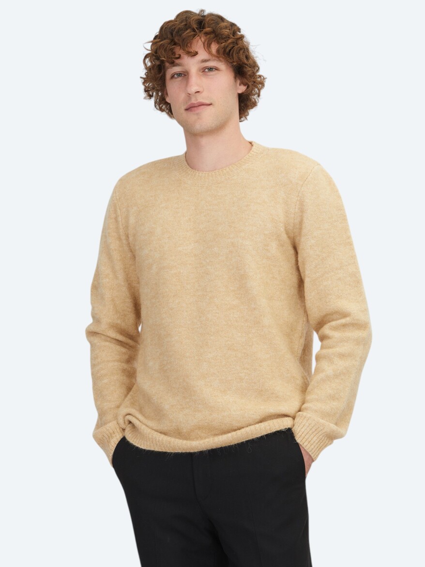 Buff Knitwear Sweatshirt 