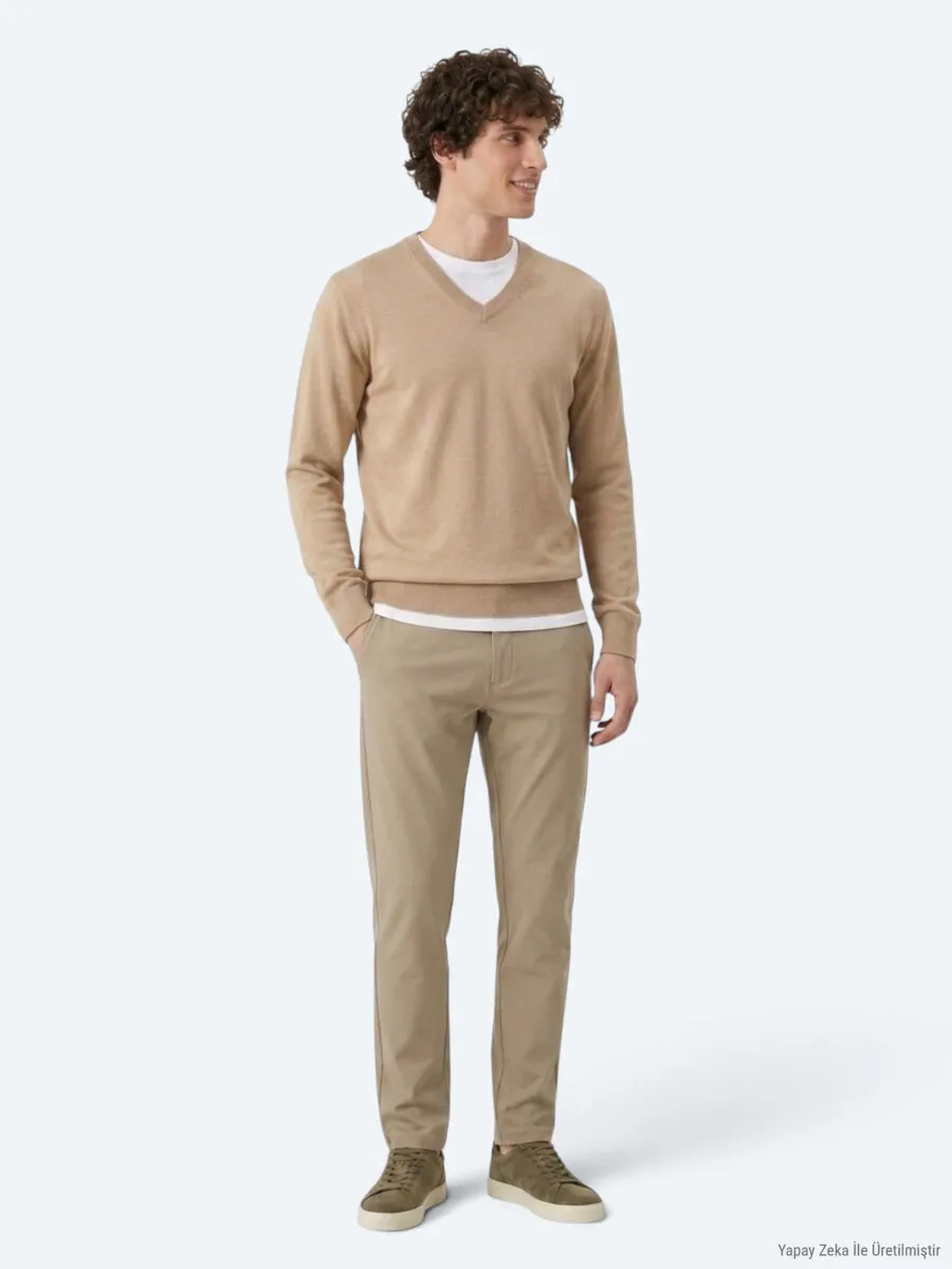 Buff Knitwear Sweatshirt - 5