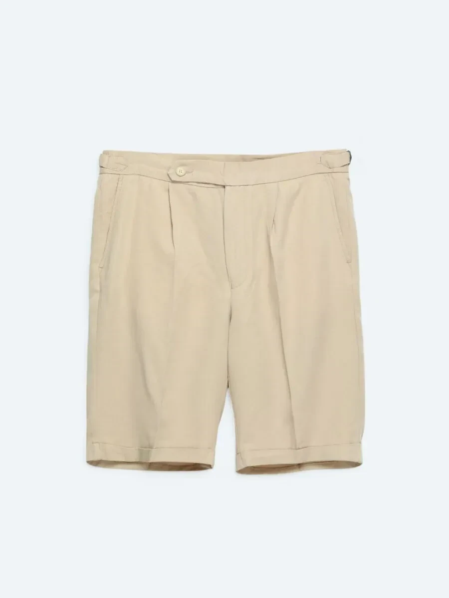 Buff Weaving Carrot Fit Casual Bermuda - 6