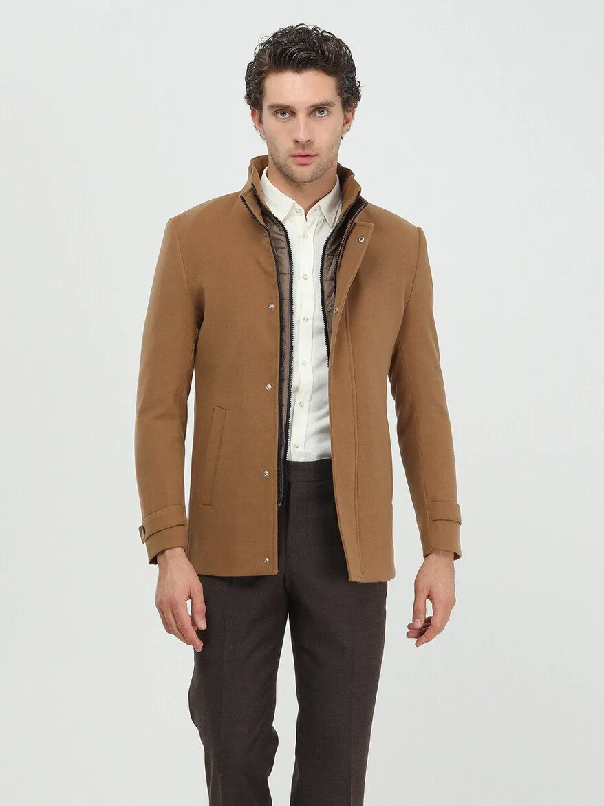 Buff Weaving Coat - 1