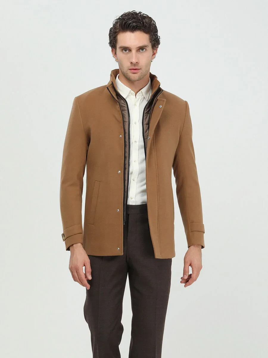 Buff Weaving Coat - 1