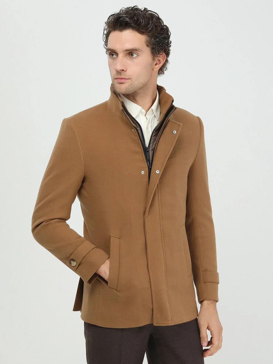 Buff Weaving Coat - 2