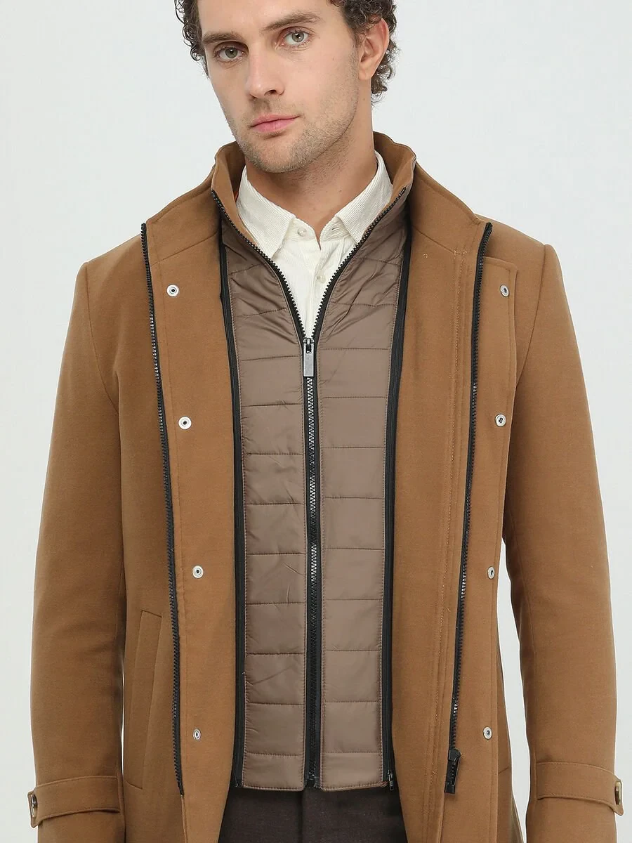 Buff Weaving Coat - 3