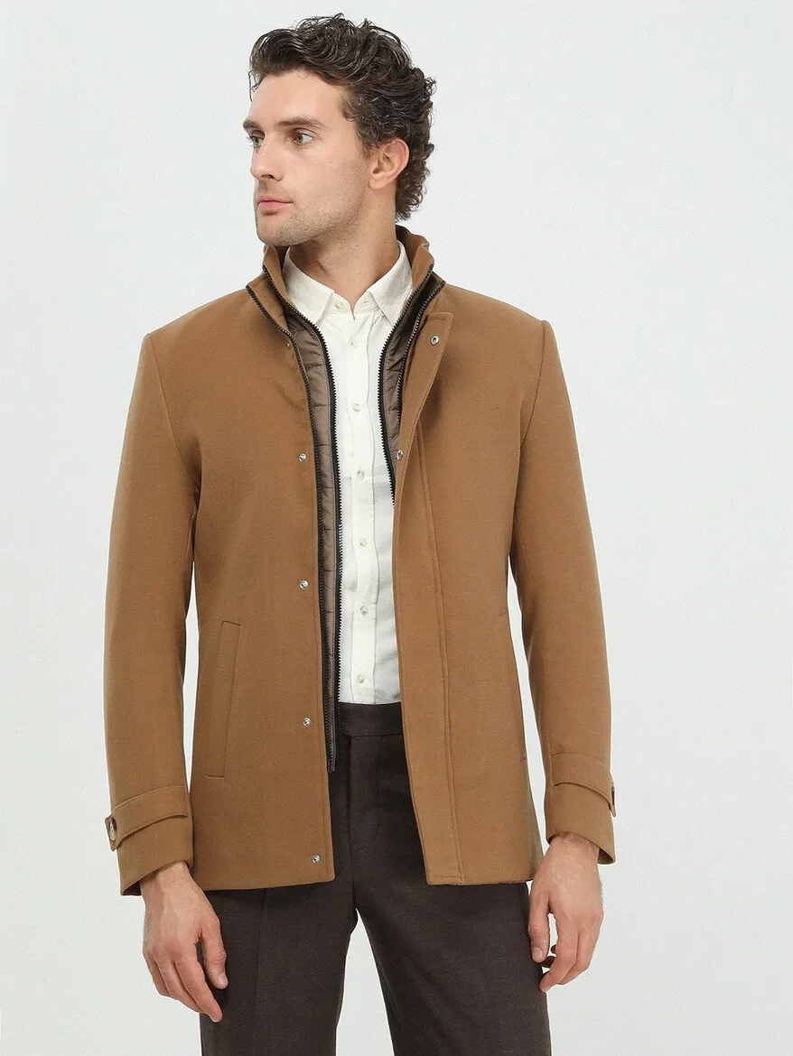 Buff Weaving Coat - 4