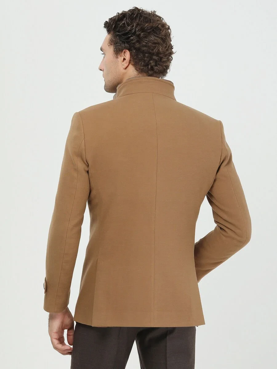 Buff Weaving Coat - 5