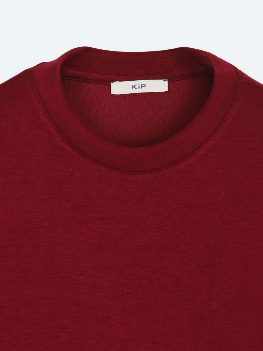 Burgundy Plain Sweatshirt - 8