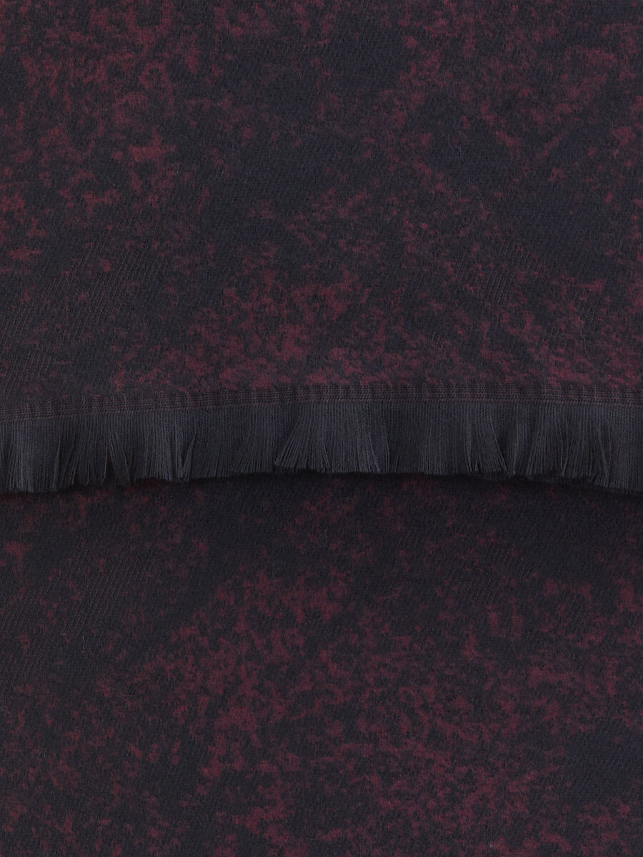 Burgundy Scarf - 2
