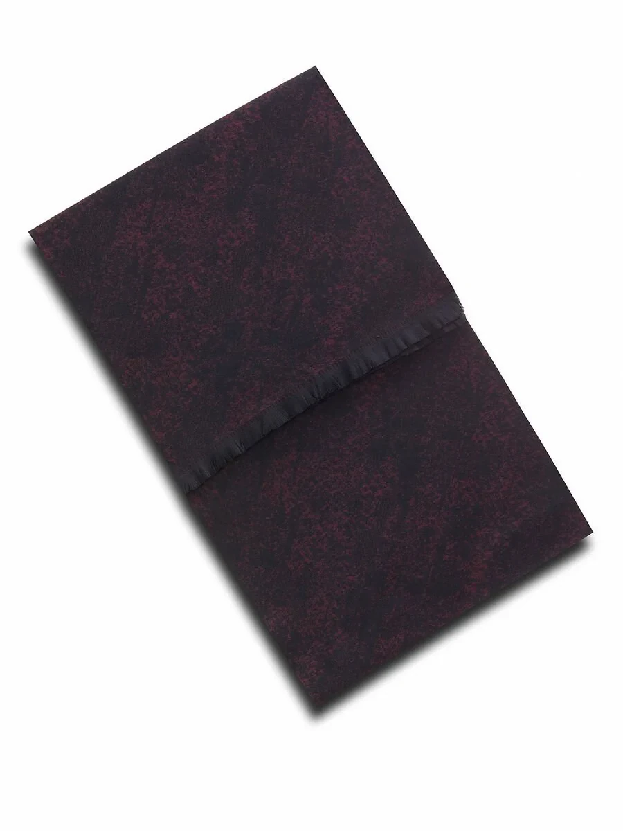 Burgundy Scarf - 1