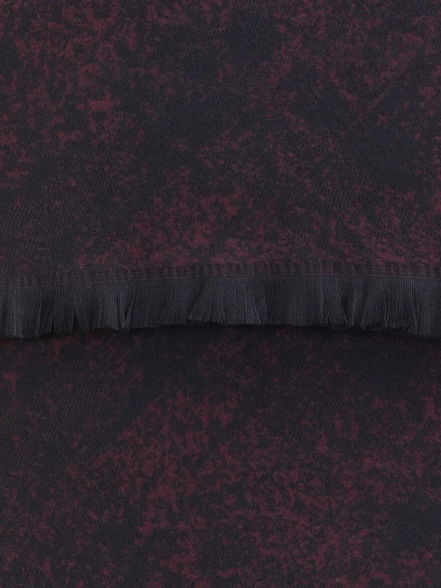 Burgundy Scarf - 2