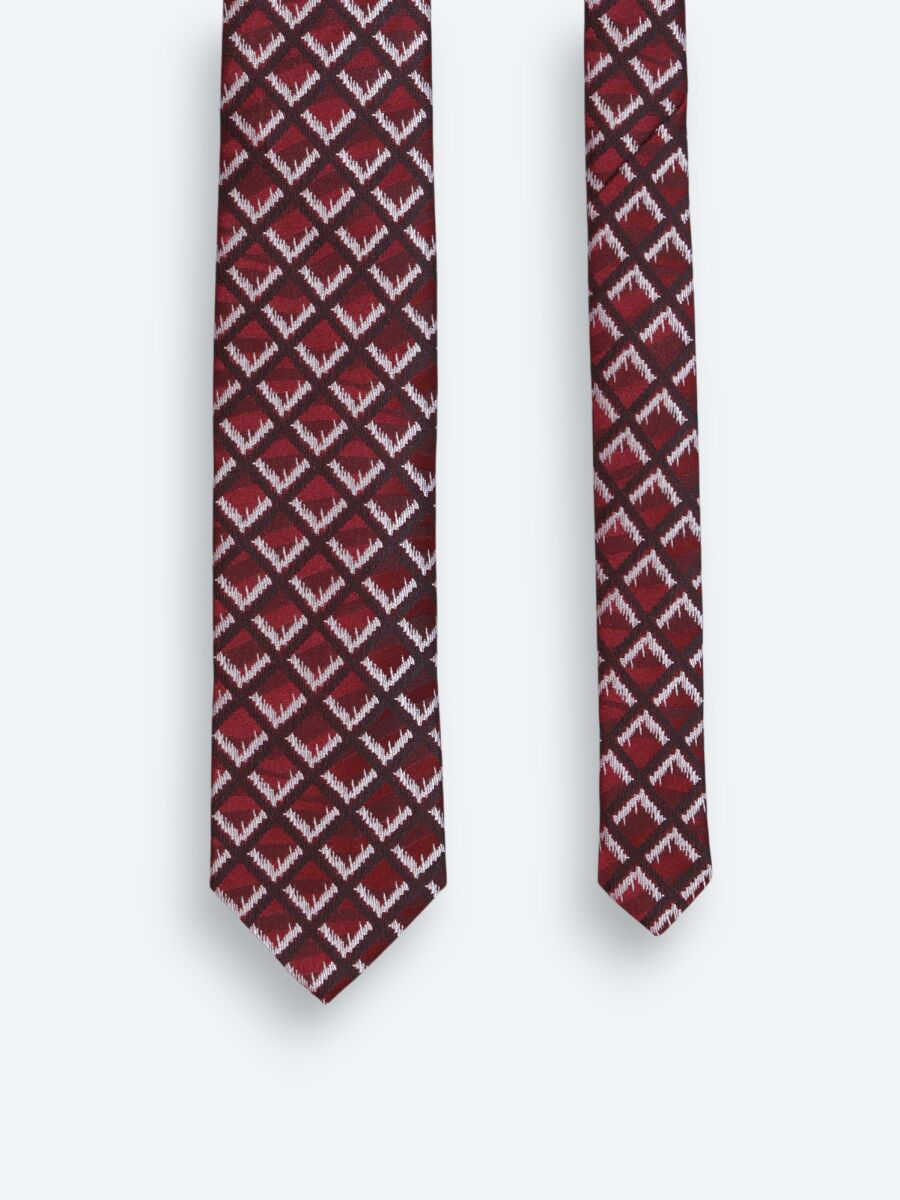 Burgundy Tie - 1