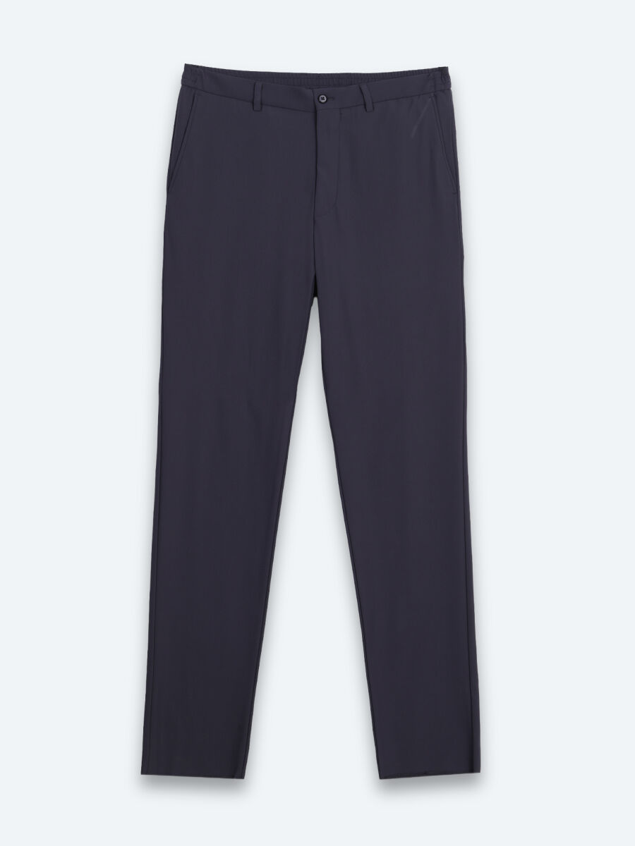Dark Grey Plain Modern Fit Suit - 7