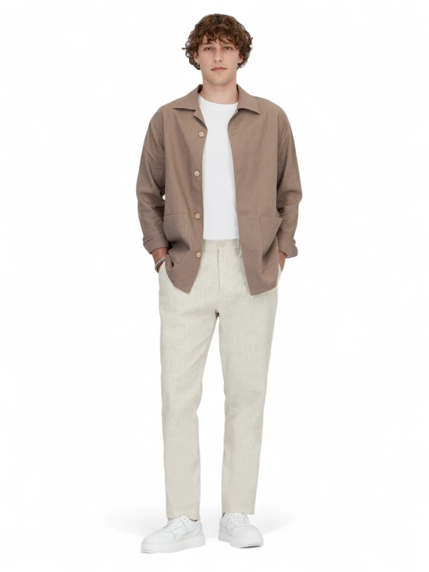 Dark Mink Overshirt - 2