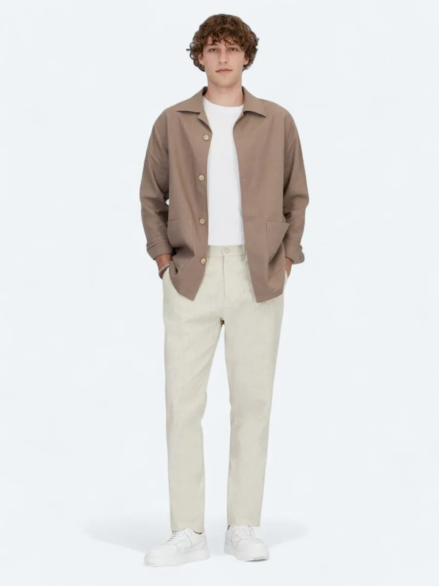 Dark Mink Overshirt - 2