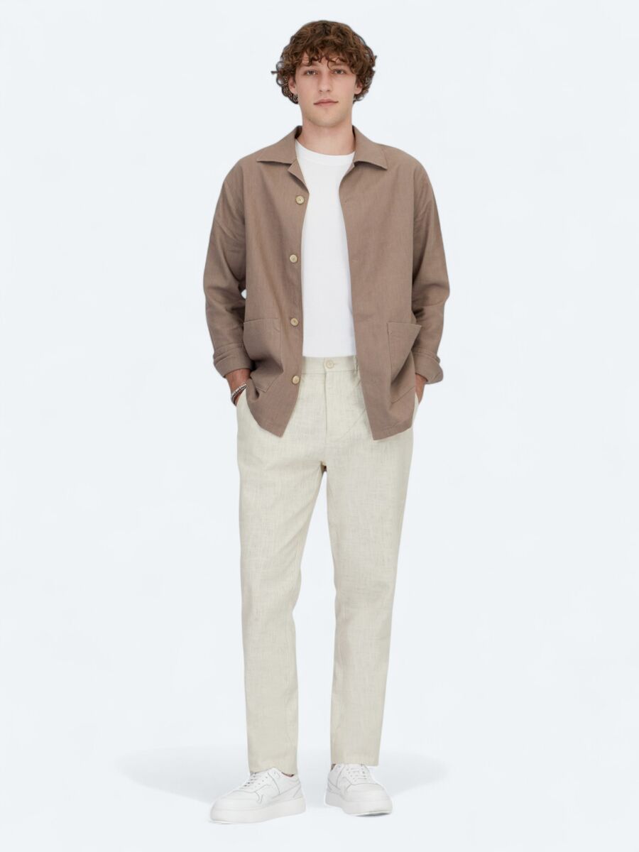 Dark Mink Overshirt - 2