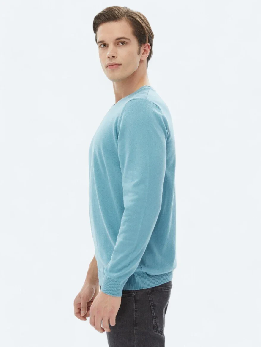 Dark Mint Knitwear Sweatshirt 