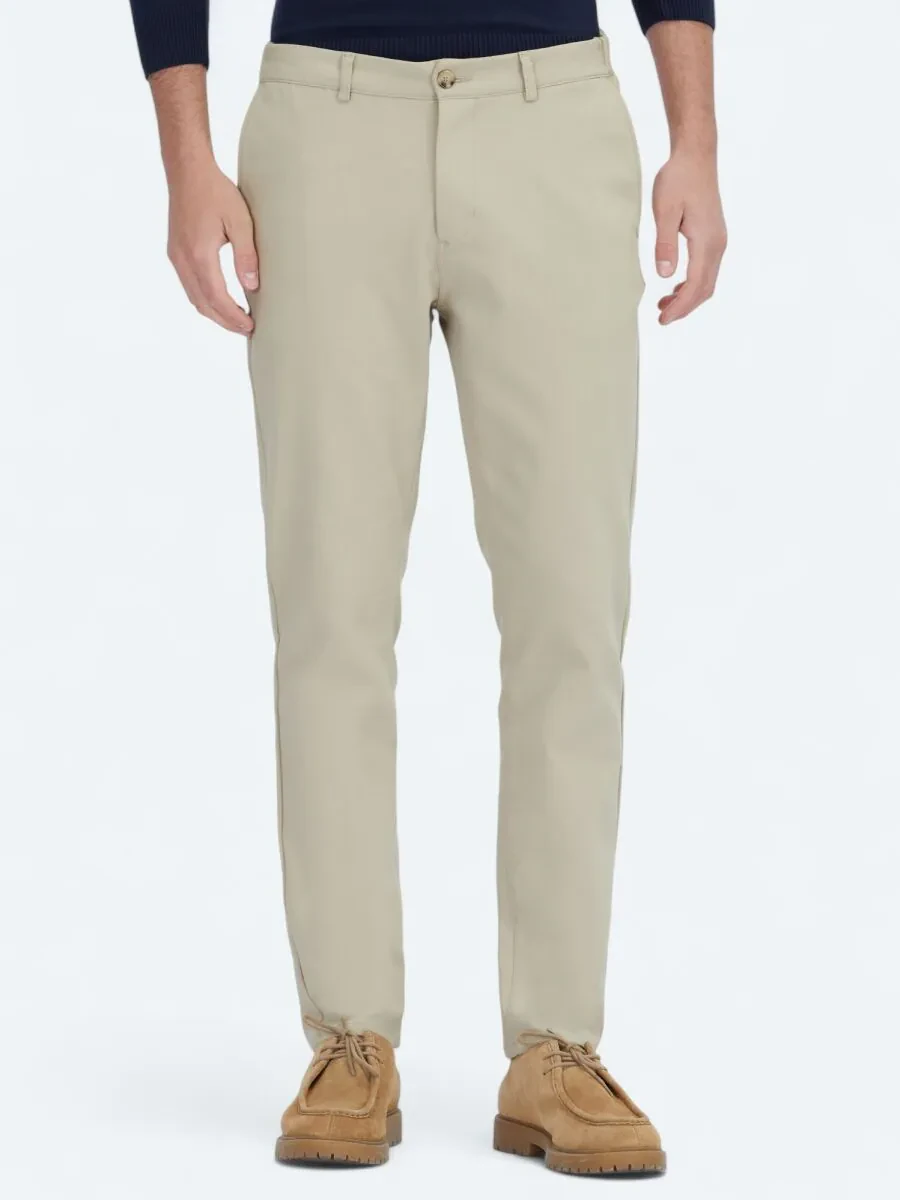 Deve Tüyü Teknik Casual Pamuk Karışımlı Pantolon - 2