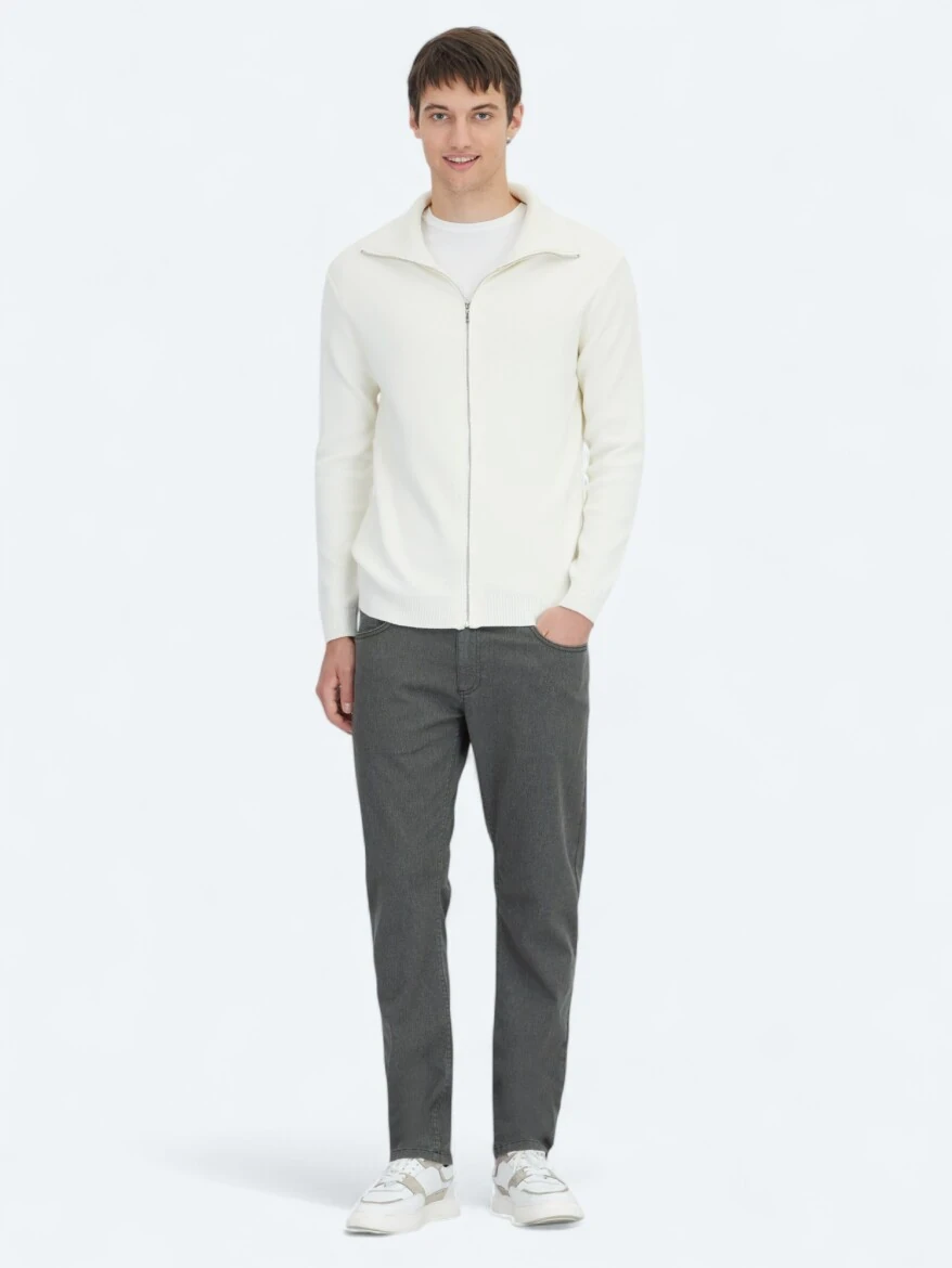 Ecru Cardigan - 2