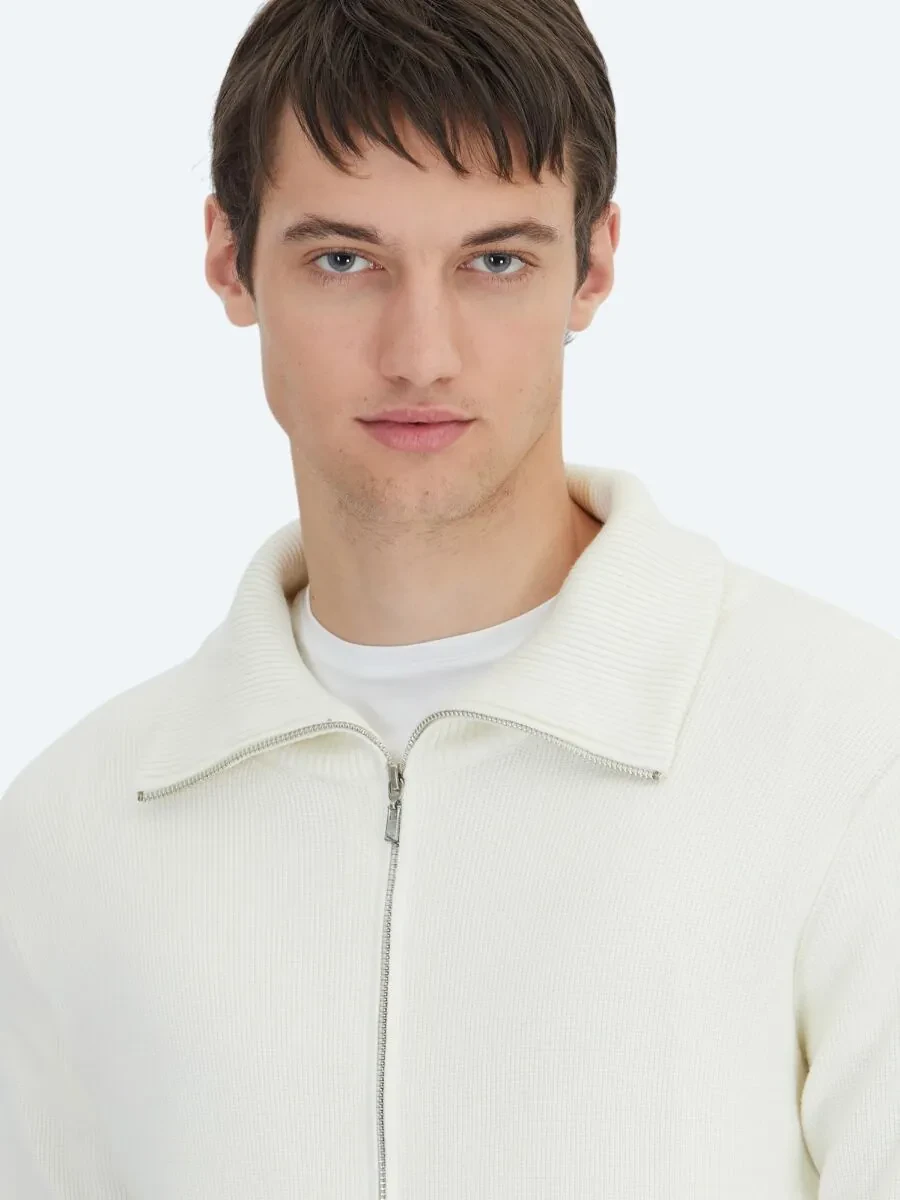 Ecru Cardigan - 5