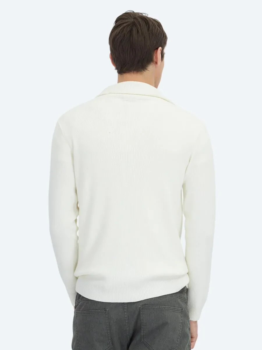 Ecru Cardigan - 7