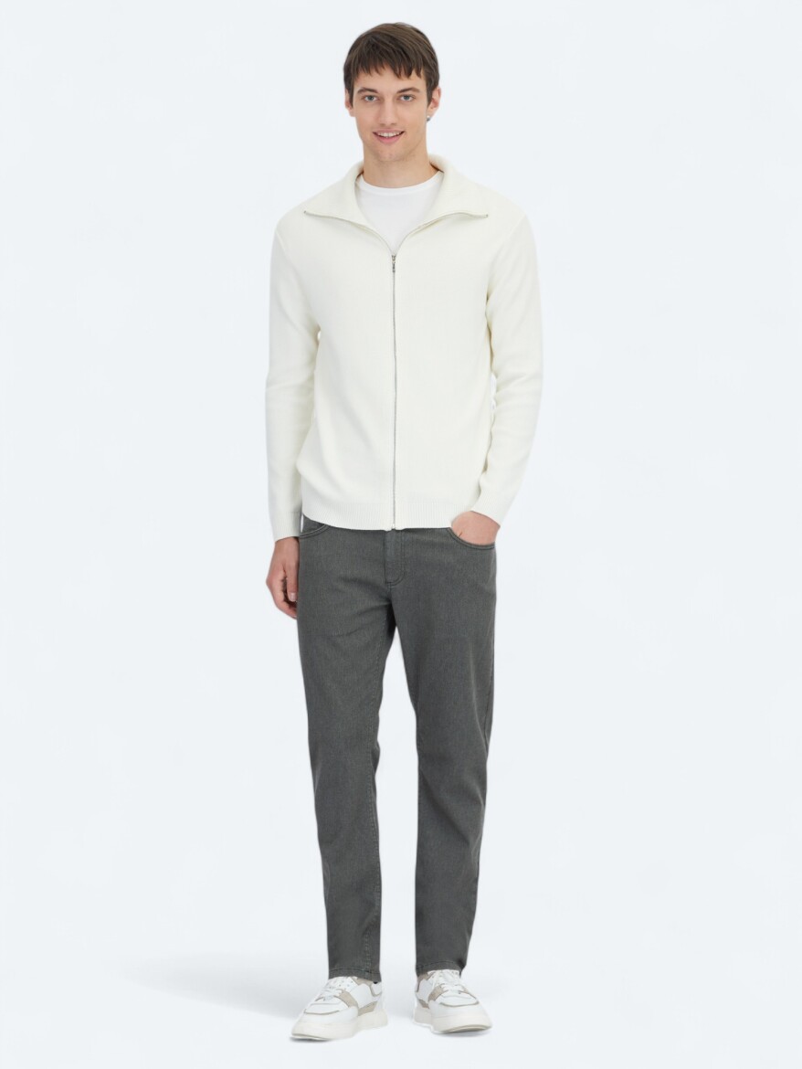 Ecru Cardigan - KİP