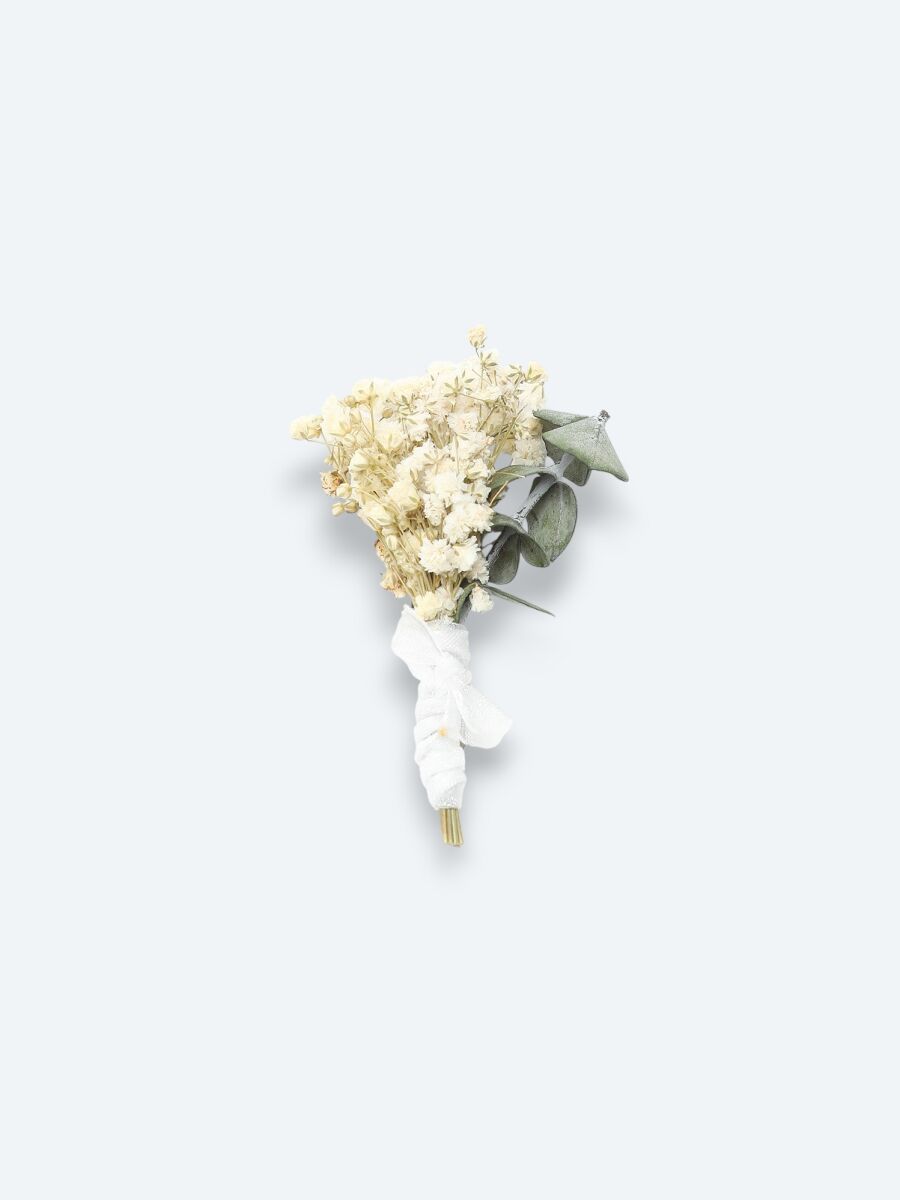 Ecru Collar Flower - 1