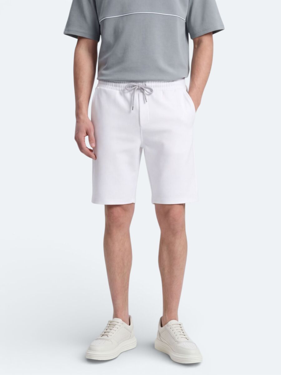 Ecru Knitting Regular Fit Casual Bermuda - 2