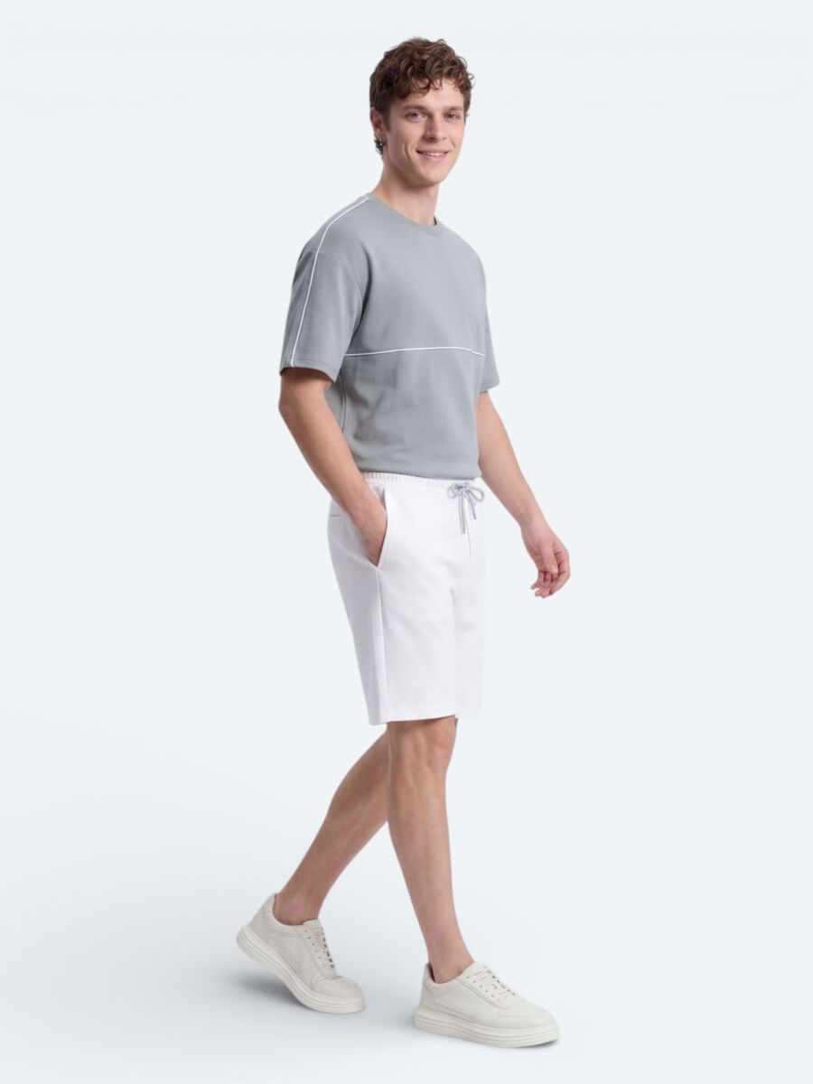 Ecru Knitting Regular Fit Casual Bermuda - 4