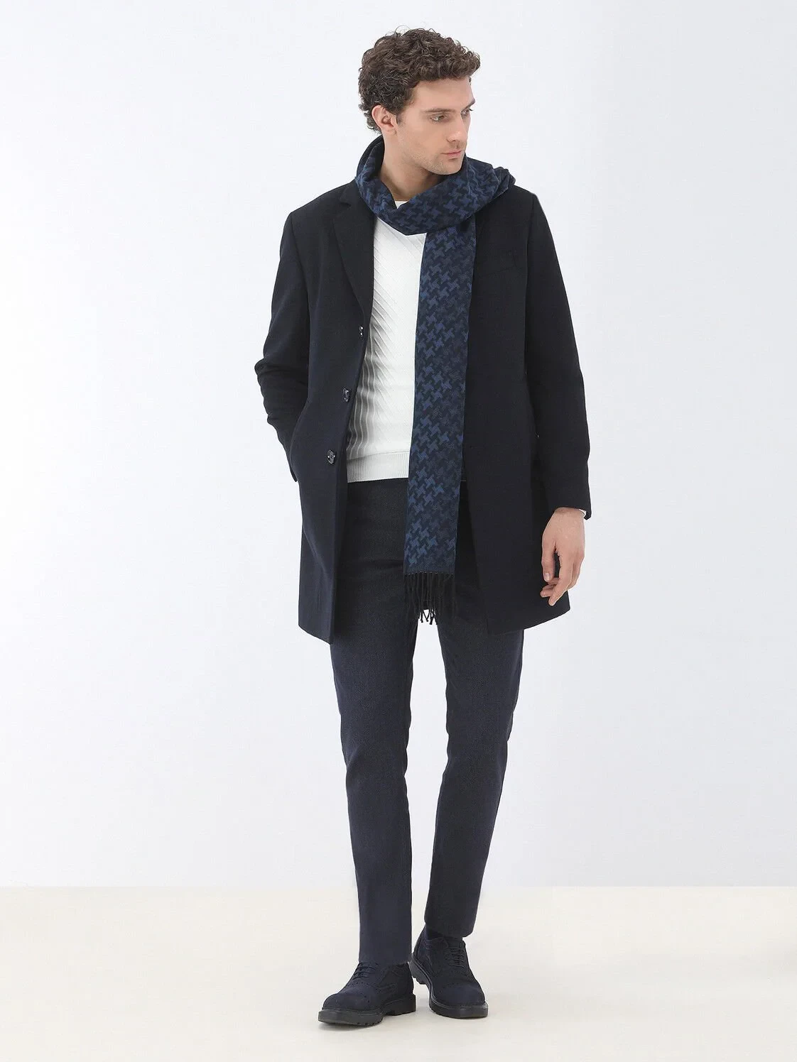 Ecru Knitwear Sweatshirt - 3