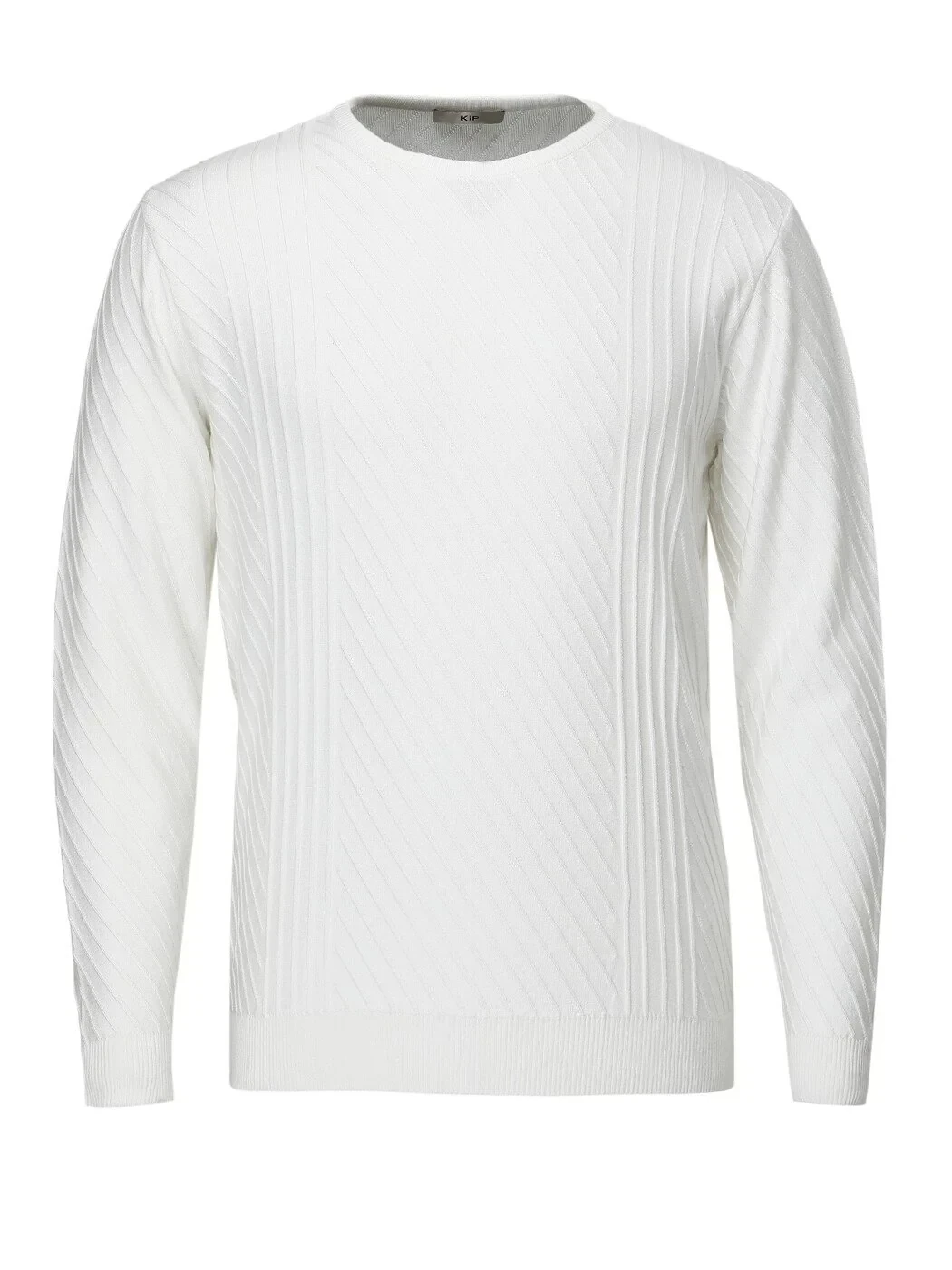 Ecru Knitwear Sweatshirt - 6