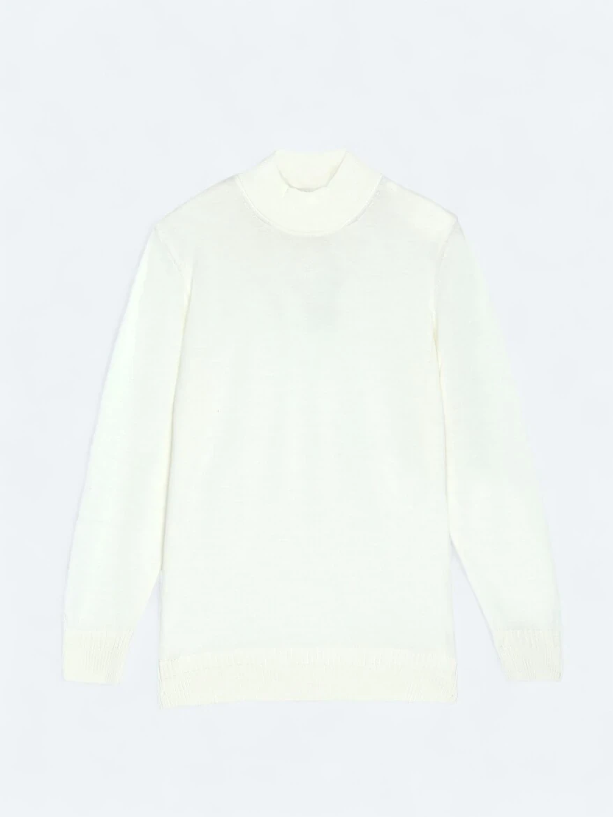 Ecru Knitwear Sweatshirt - 6