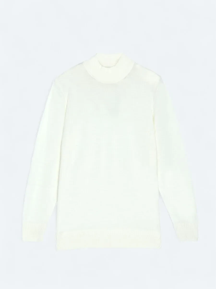 Ecru Knitwear Sweatshirt - 6
